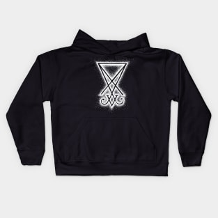 Sigil Of Lucifer Kids Hoodie